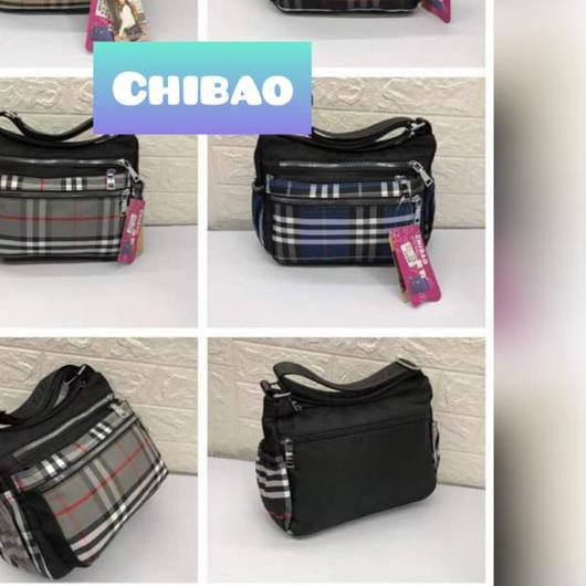 ✼ TAS SELEMPANG IMPORT CHIBAO MOTIF BLUEBERRY 7Res ✪