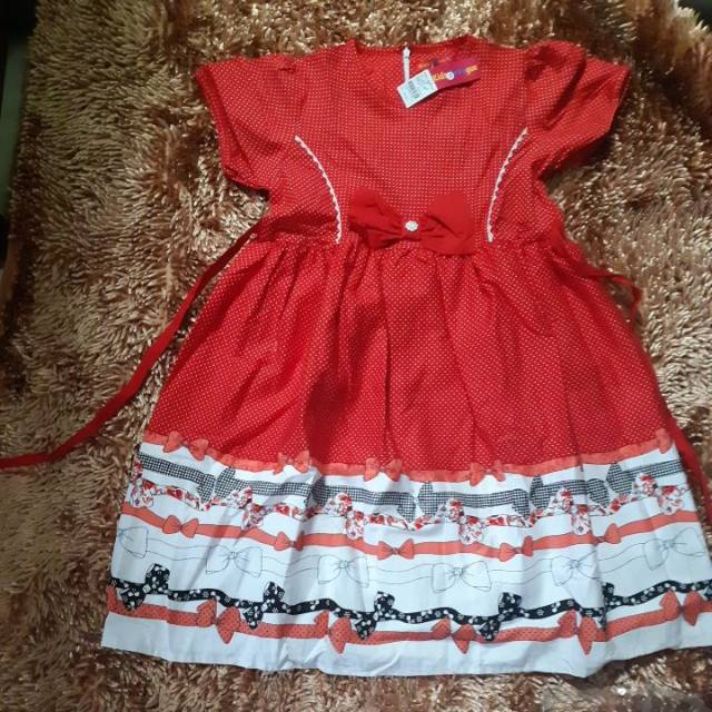 Dress kidz too size 5 dan 6