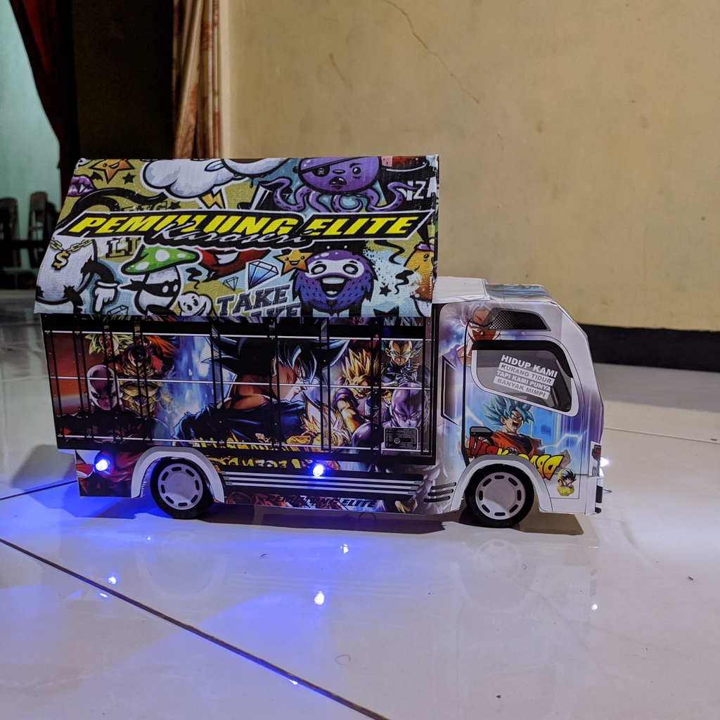 TRUK OLENG MINIATUR KAYU DRAGON BALL Z UKURAN 30