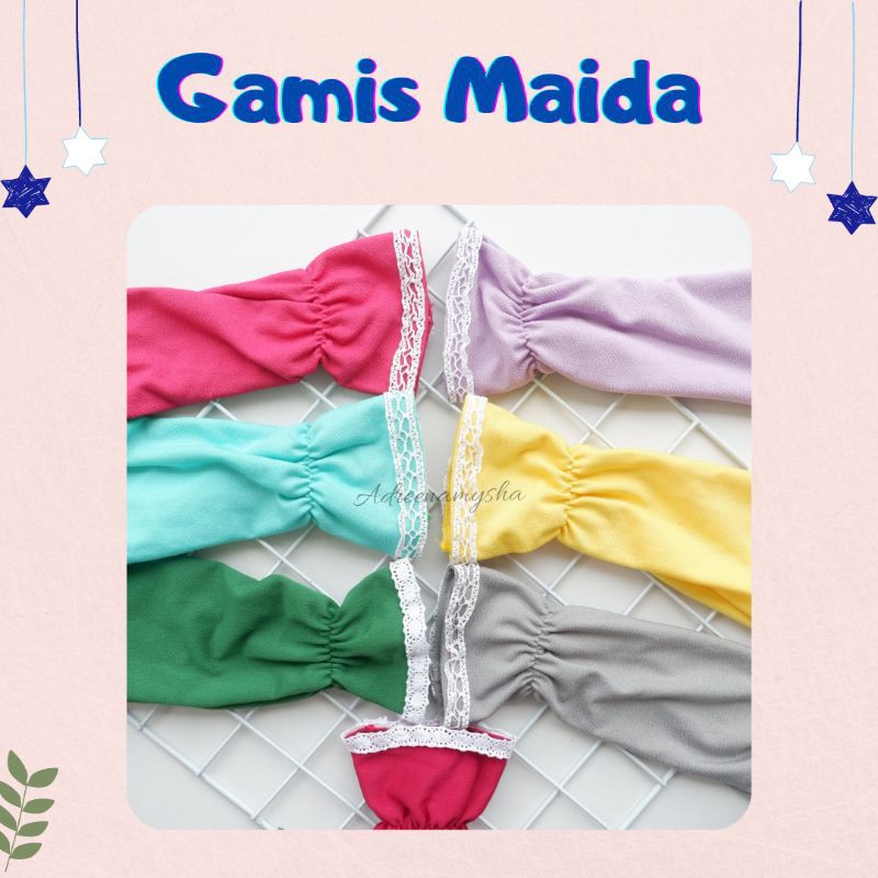 Gamis Maida Size 0-3 Tahun / Gamis Anak / Gamis Bayi Newborn / Gamis polos