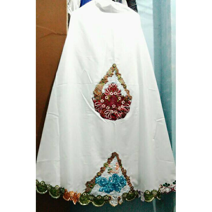 Mukena Bordir/Mukena Putih Dewasa
