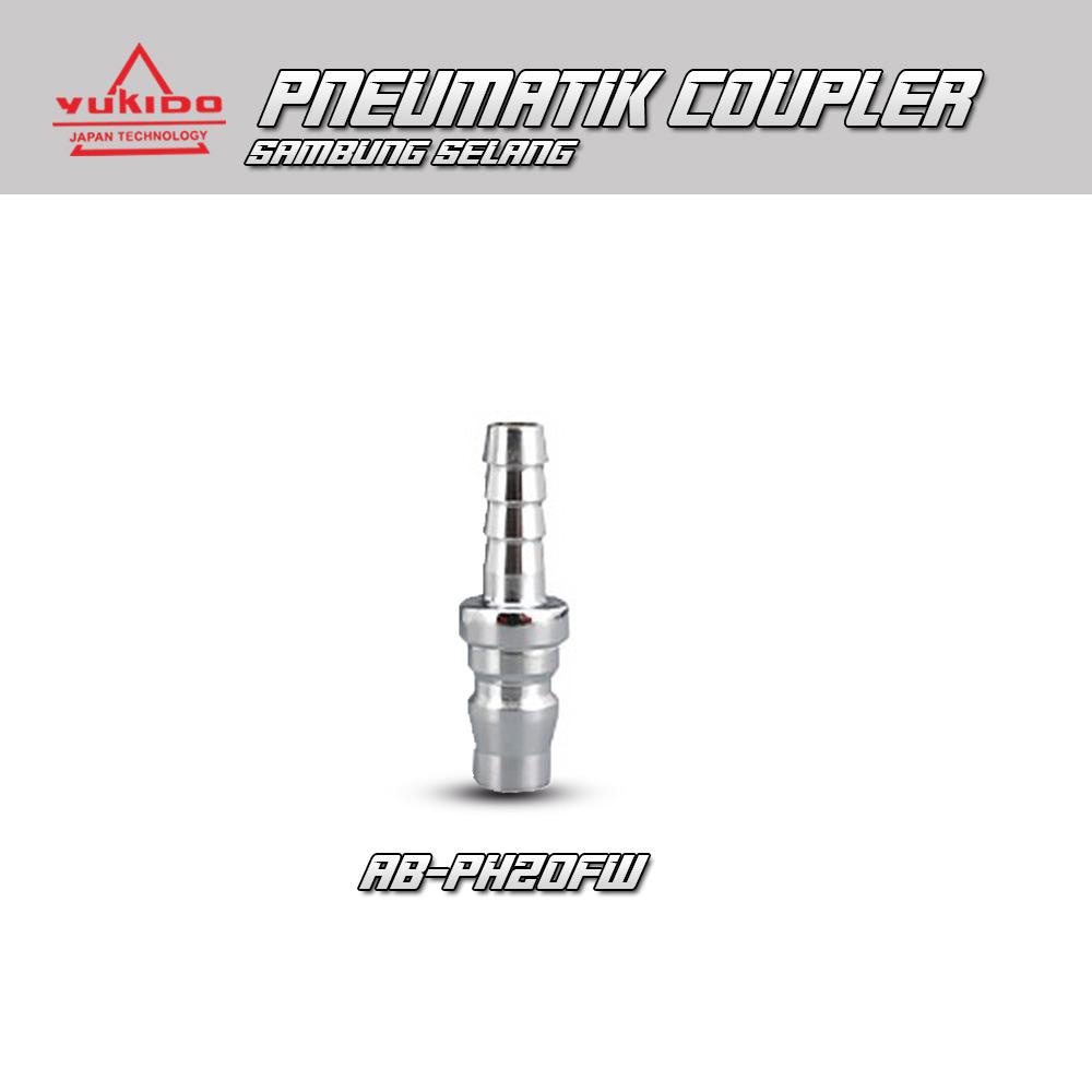 YUKIDO Sambungan Selang Quick Coupler 1/4 PH20//PM20/SH20/SM20 PER 1PCS