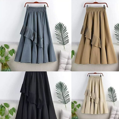 AIDHA SKIRT - Jual rok murah Bawahan Rok Wanita Muslim