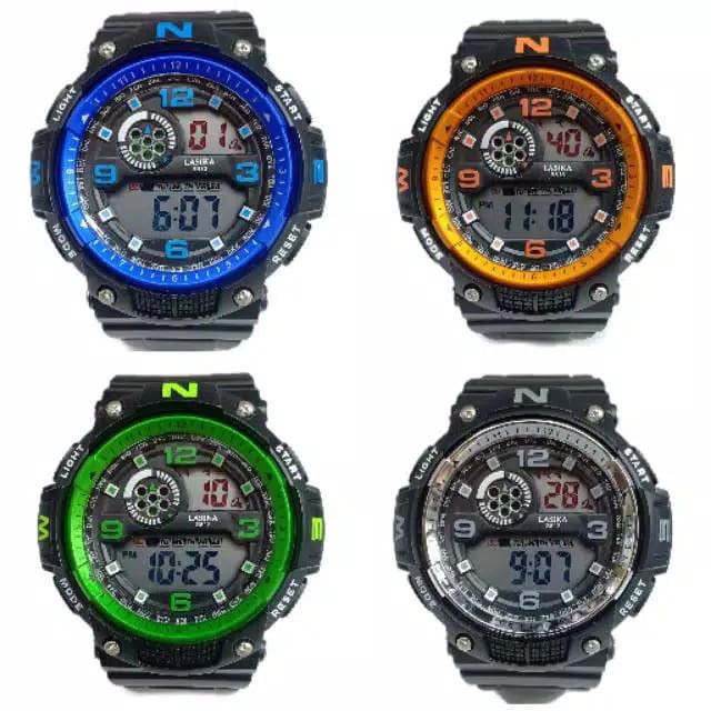 (COD) Jam Tangan Pria Sporty Anti Air Lasika Original  LSK-613