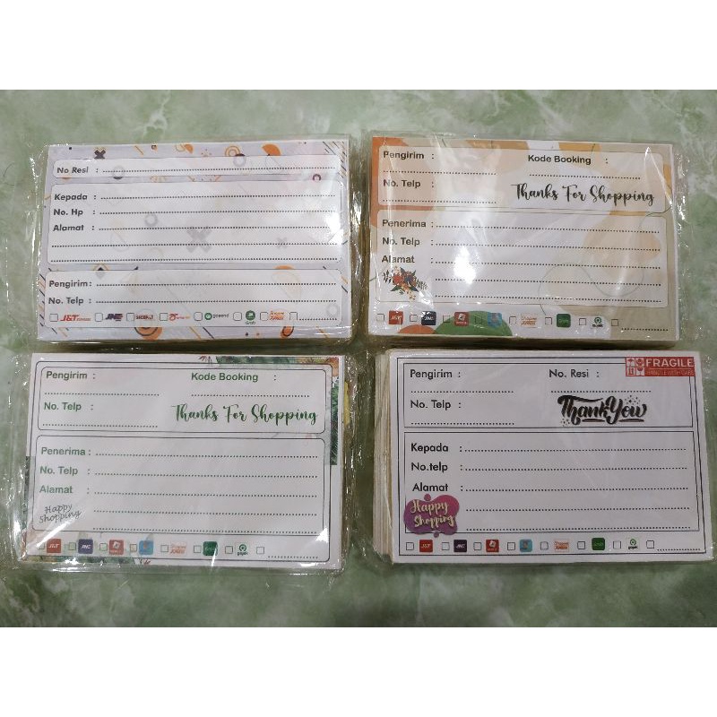 

stiker pengiriman olshop