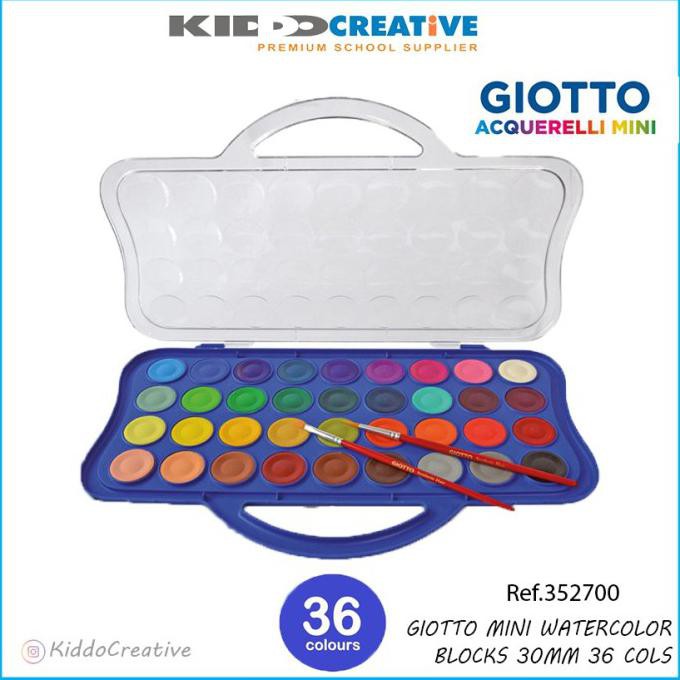 

TERBARU GIOTTO MINI WATERCOLOR 36COL 23MM PERALATAN MELUKIS ART SET MENGGAMBAR