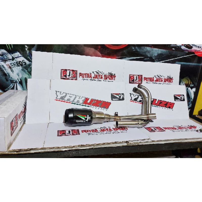 knalpot underbely yakuza for ninja fi/cbr250rr/r25 dll pnp