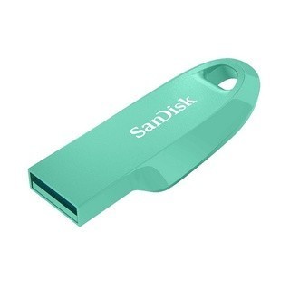 SanDisk Ultra Curve CZ550 USB Flashdisk 128Gb USB 3.2 - Mint Green