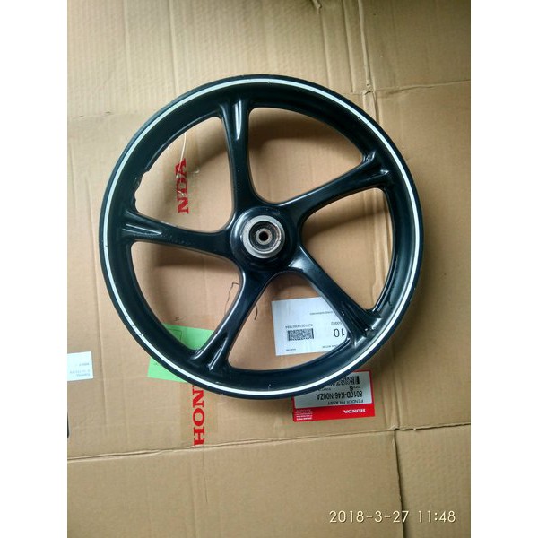 pelk velg roda depan copotan  yamaha mio j PNP mio gt soul gt mio m3 mio z