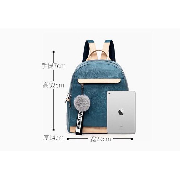 LT 1076 RISCE TAS RANSEL IMPORT WANITA CEWEK PEREMPUAN JAKARTA EL 715