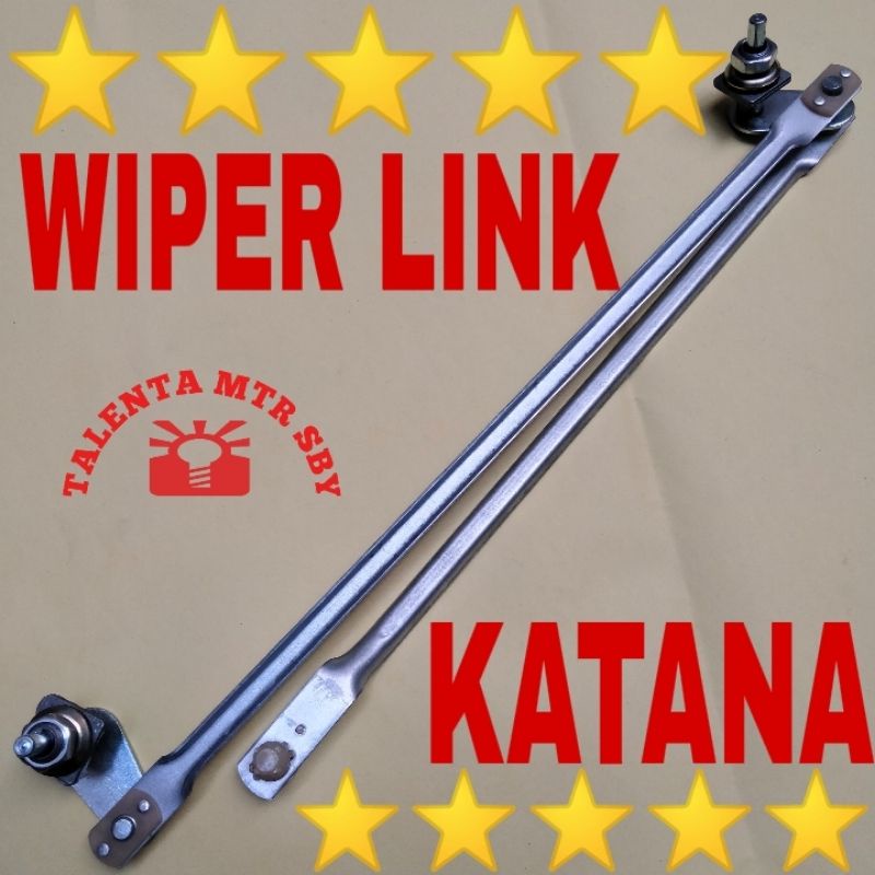 WIPER LINK KATANA STANG WIPER DALAM MEKANISME KIPAS KACA