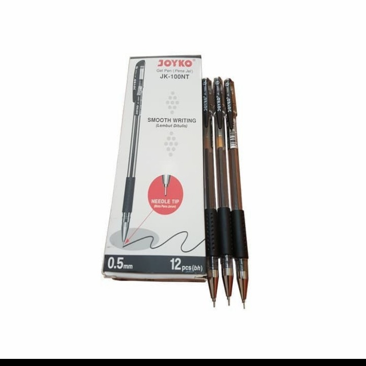 

Gel Pen / Pulpen Joyko JK-100NT 0.5 mm (Lusinan)