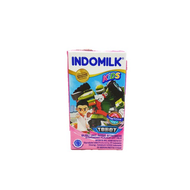 

INDOMILK SUSU STERIL UHT KIDS 115ML STROBERI KOTAK