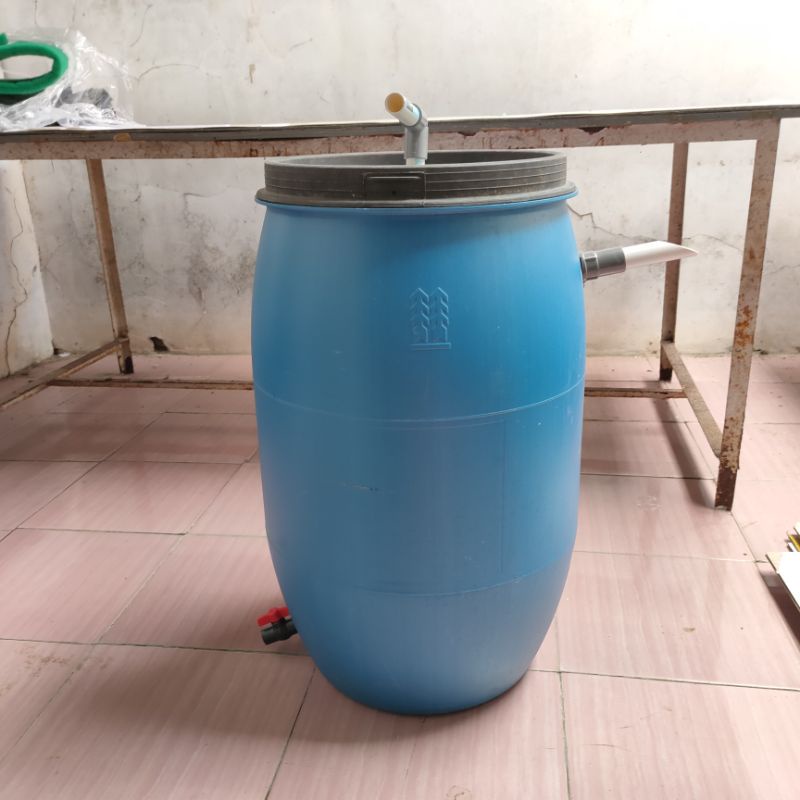 EMBER BIO FILTER DENGAN TONG UK 120L FILTER KOLAM