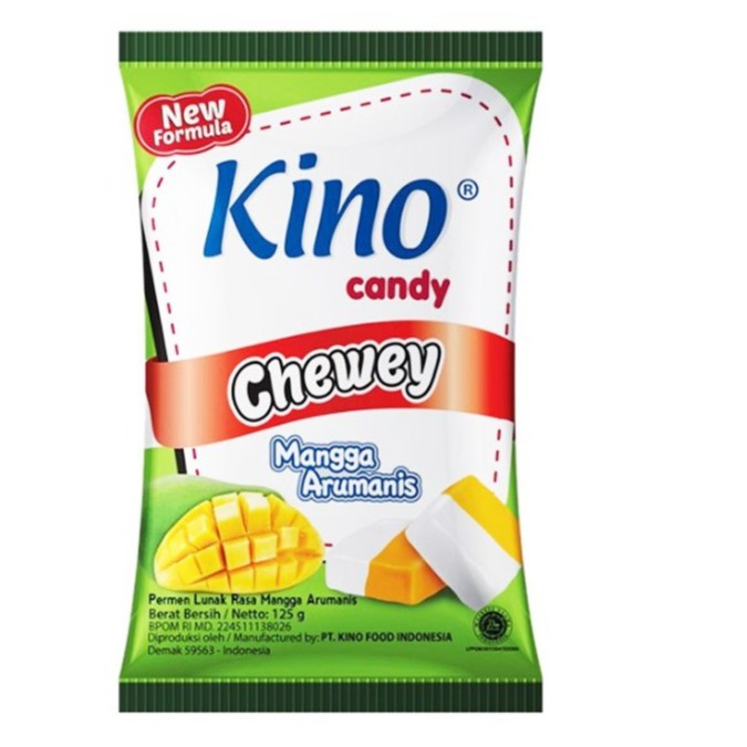 Kino Candy / Frenta Chewey Mangga, Durian Bag 125gr