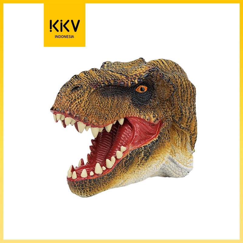 KKV - New Canna Hand Puppet Dinosaurs Head Edition Dino Dionosaurus Mainan Anak