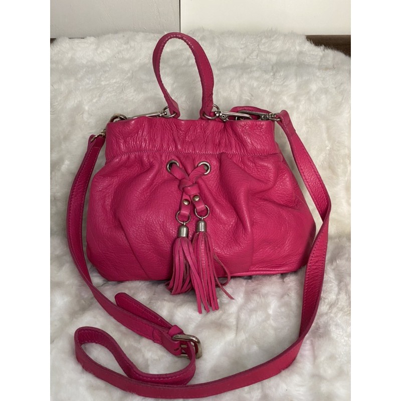 SOLD. Tas Serut Kulit mantul