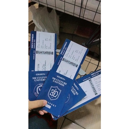 

[ RESTOCK ] BACA DESKRIPSI TIKET DAN PASSPORT KONSER SMCU EXPRESS KWANGYA SMTOWN 2022 UNOFFICIAL REPLIKA