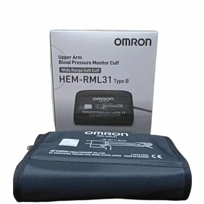 OMRON LARGE CUFF RML-31B MANSET TENSIMETER OMRON UKURAN L MANSET JUMBO OMRON