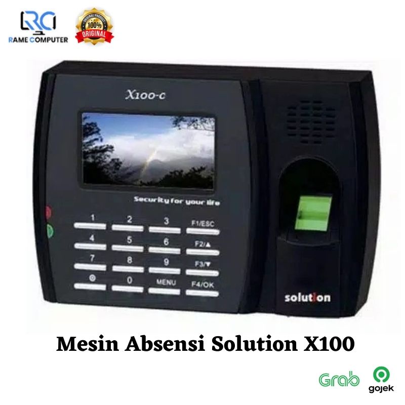 Mesin Absensi Solution X100-C Fingerprint