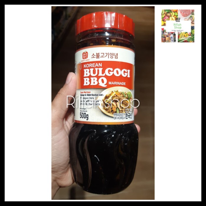 

Jinsung Bulgogi Marinade Sauce Korean/Saus Marinasi 500 Gram