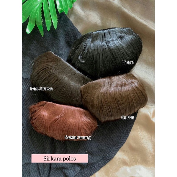 sanggul sirkam polos