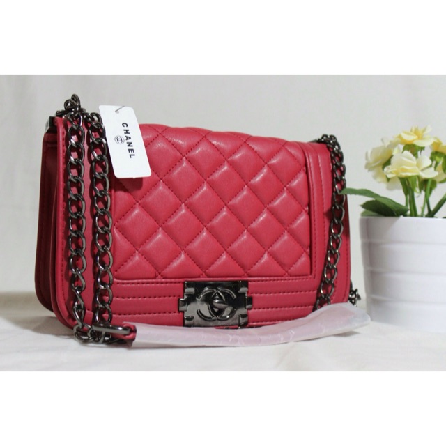 CHANEL LE BOY FREE SNOWBALL