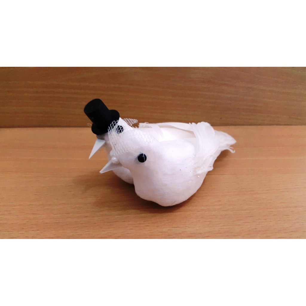 Dekorasi / Hiasan / Pajangan / Merpati Couple Ukuran M / Merpati Sepasang / Merpati pengantin / Merp