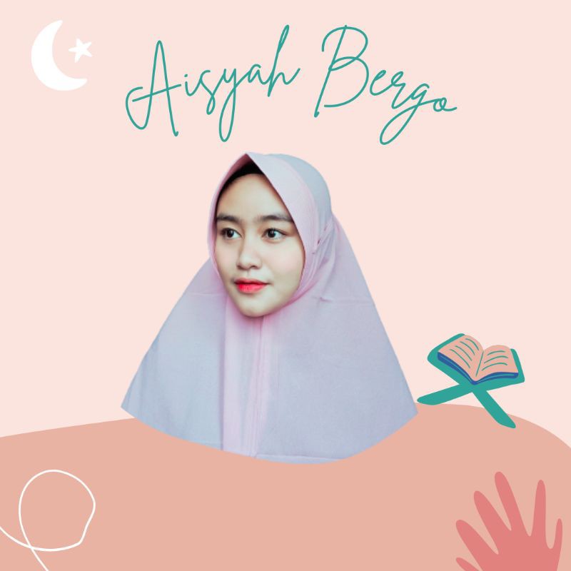 BERGO INSTAN TALI | AISYAH BERGO PINK