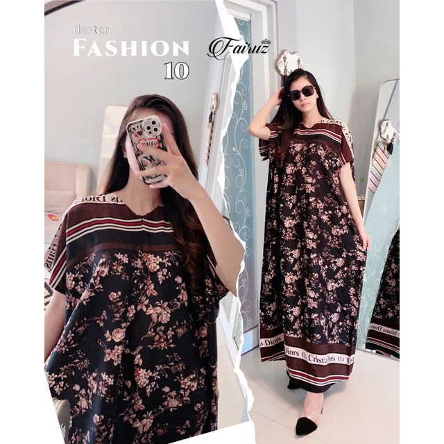 FAIRUZ DRESS GAMIS FASHION MATT RAYON PREMIUM ORI