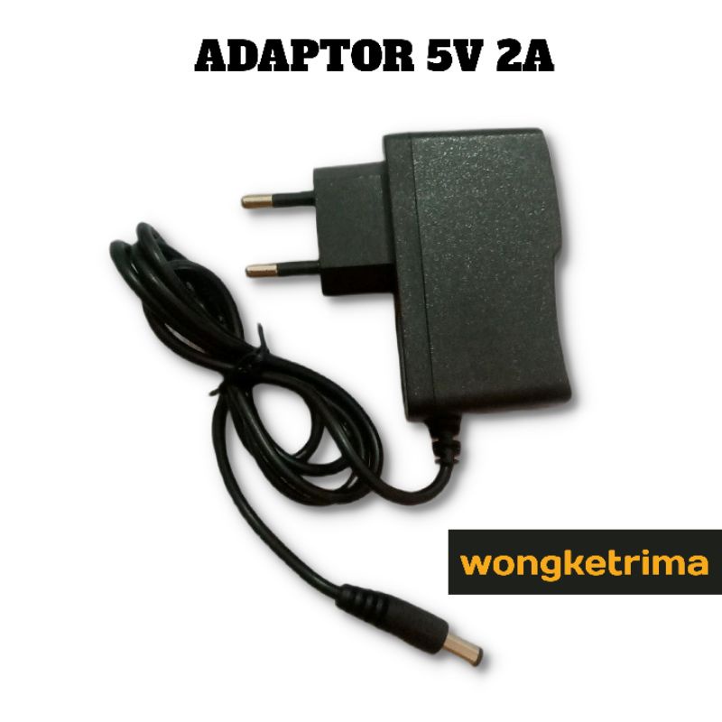 ADAPTOR 5V 2A ADAPTOR DC 5 VOLT 2 AMPERE POWER SUPPLY 5V DC