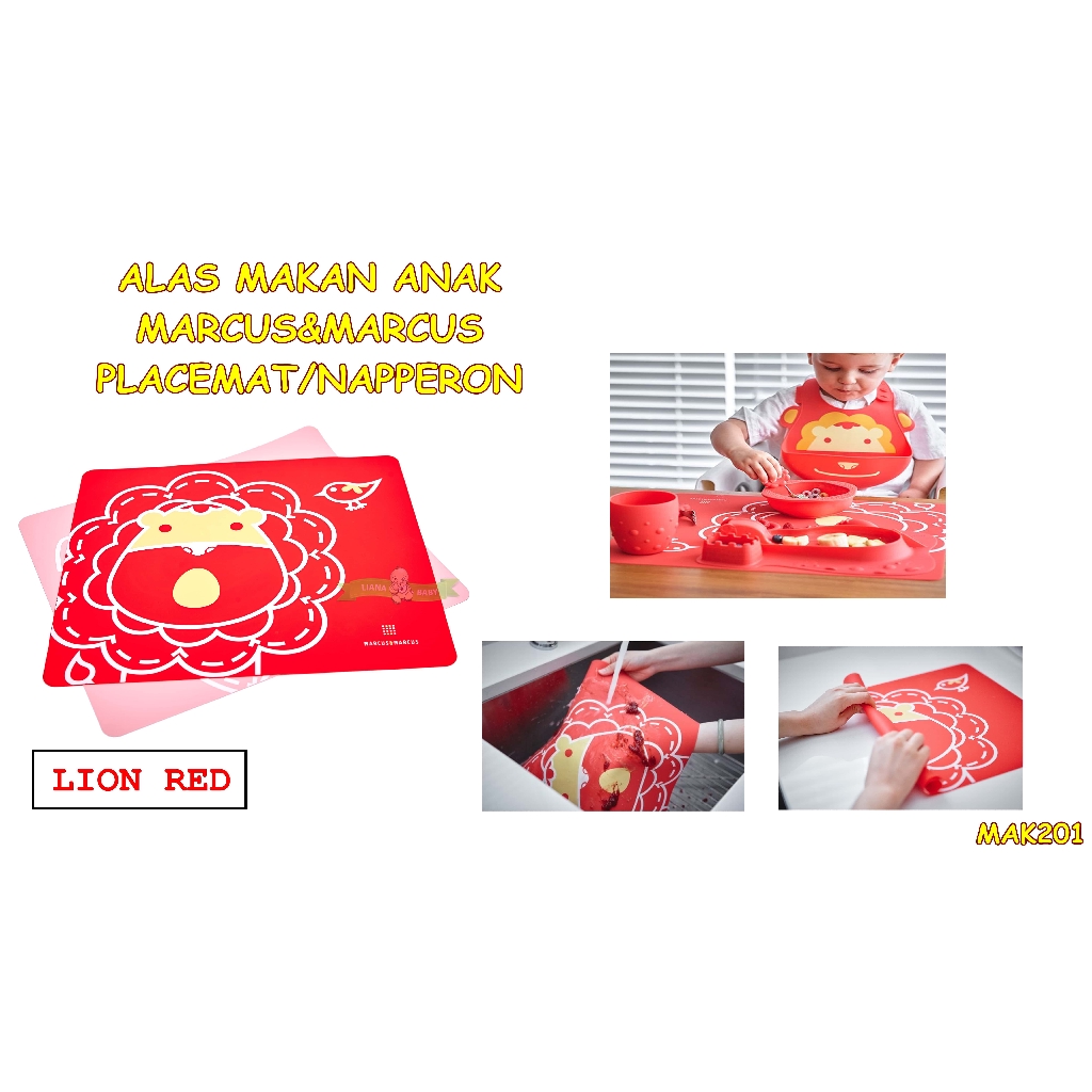 MAK201 ALAS MAKAN ANAK MARCUS&amp;MARCUS PLACEMAT