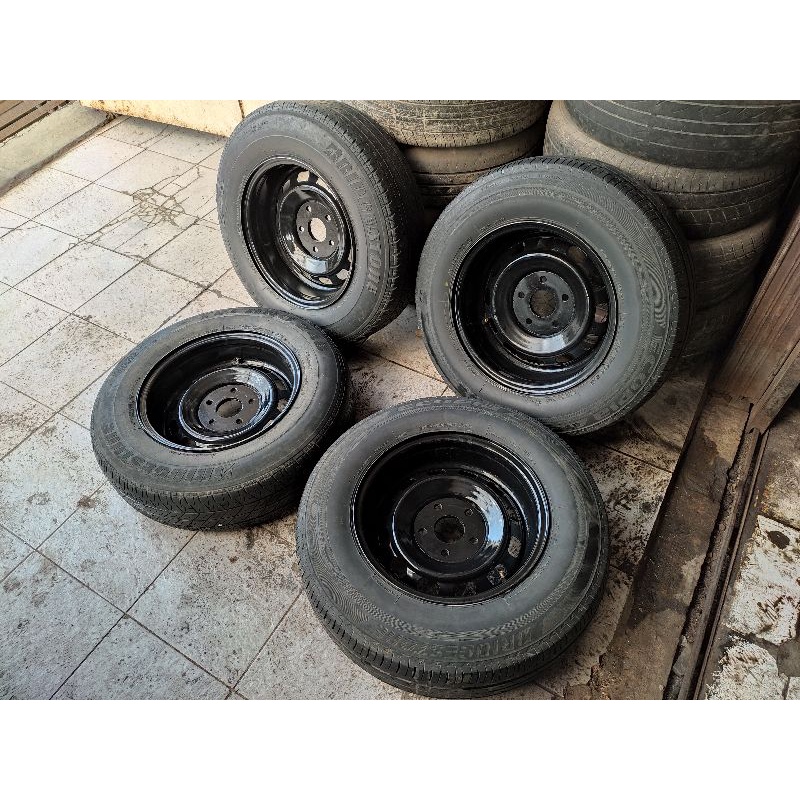 Velg Besi Custom Celong R14 Pcd 5x114 + Ban