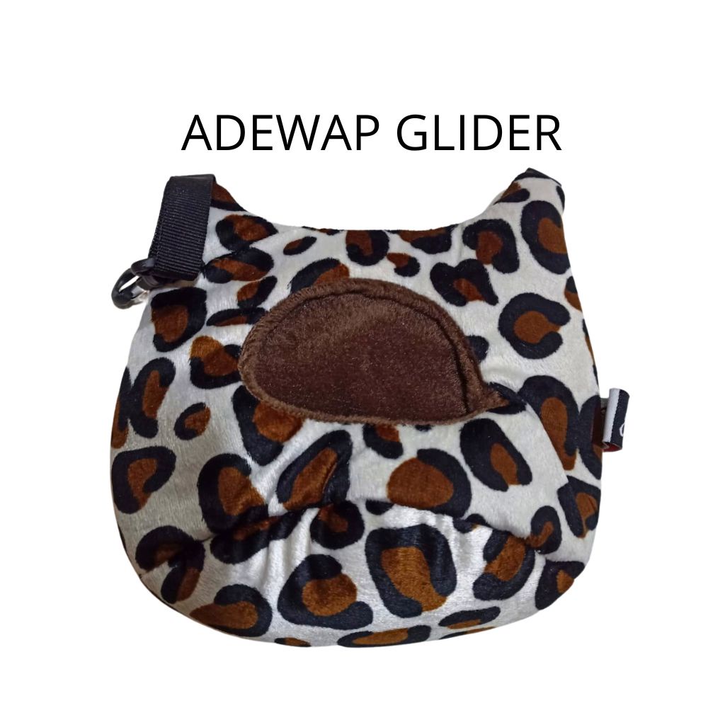 ADEWAP GLIDER Sleeping Pouch Cat Tempat Tidur Sugar Glider Bentuk Kucing