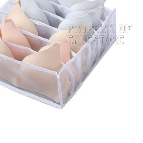 ◌ Tempat Kotak Box Penyimpanan Baju Pakaian Bayi Serbaguna Rak Celana Dalam CD Dan Bra Daleman EN200