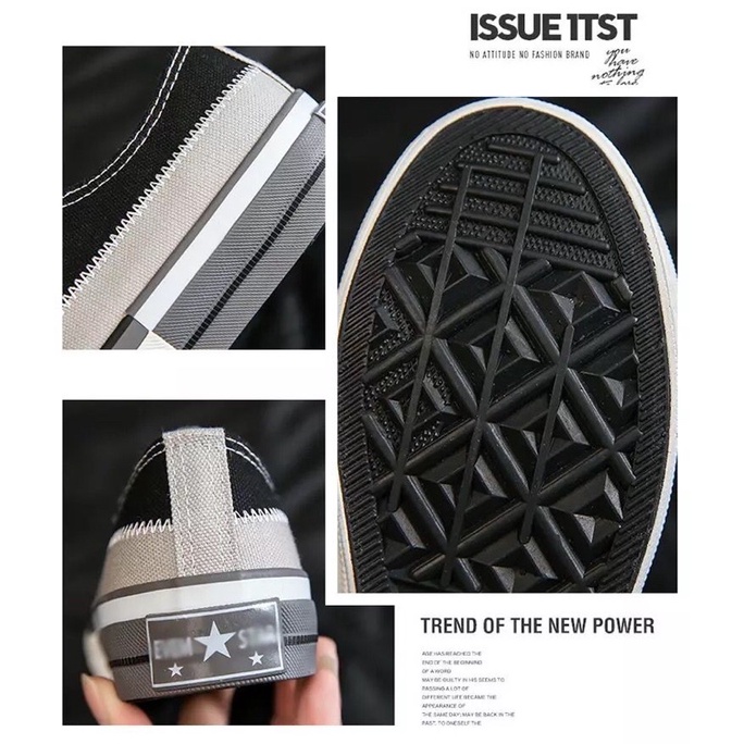 [ PAKAI DUS SEPATU ] IDEALIFESHOES Sepatu Wanita woman shoes canvas Sneakers Import Korea model Flat Bahan Kanvas import KYB-25