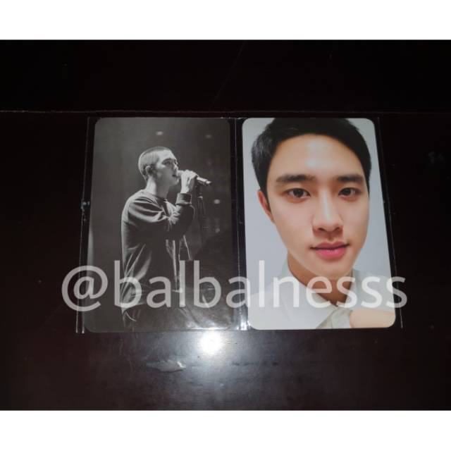 PHOTOCARD ELYXION DVD & ELYXION DOT DVD D.O KYUNGSOO EXO