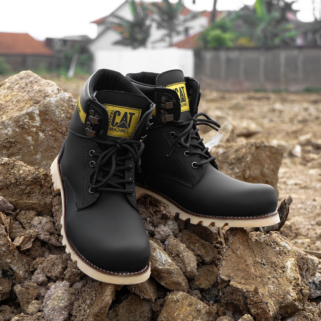 Sepatu Safety Boots Caterpillar XZ Sepatu Safety Boots PRIA BIKERS HIKING TOURING Ori ARBOO
