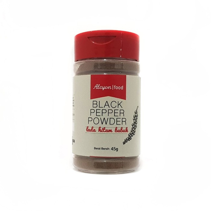 

Black Pepper Powder - Lada Hitam Bubuk 45gr