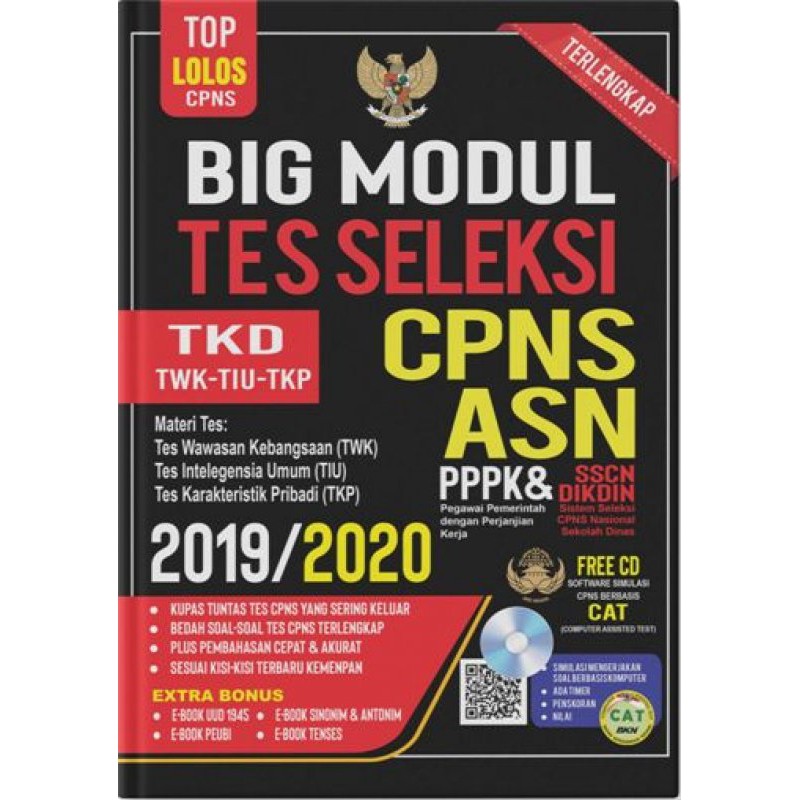 Buku Big Modul Tes Seleksi Cpns Asn 2019 2020 Oleh Tim Psikologi Nusantara Shopee Indonesia