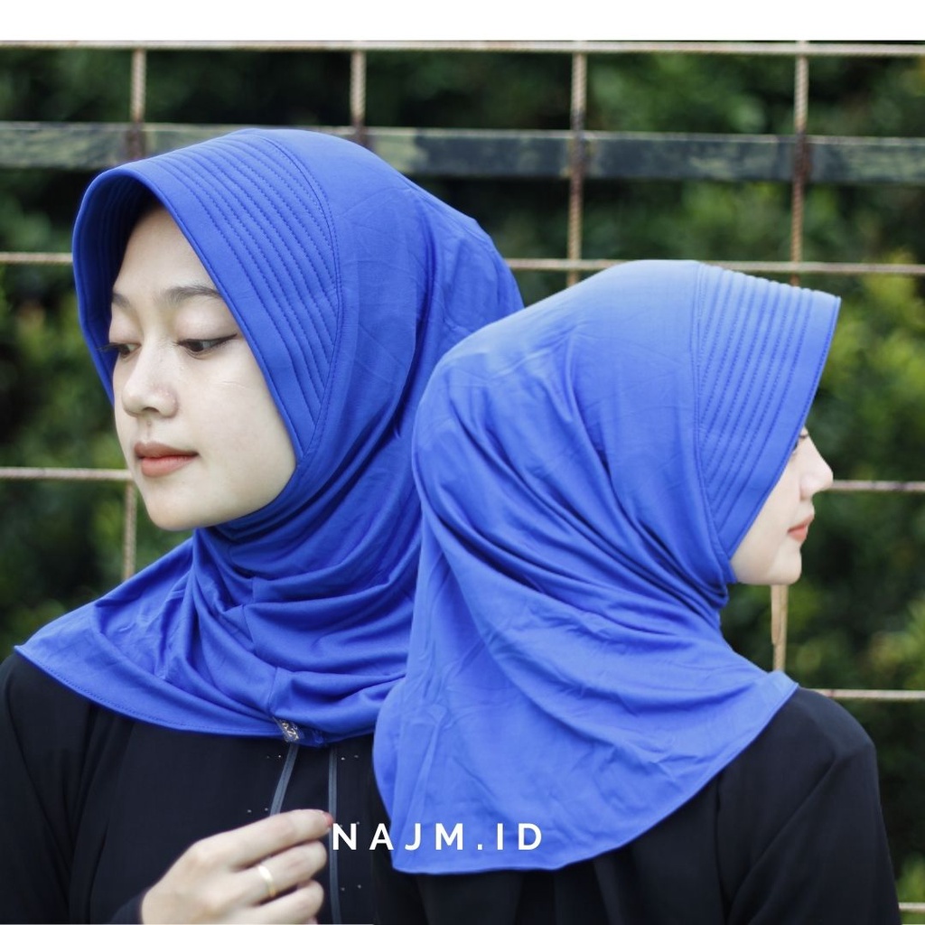 Hijab Sport Pendek • Jilbab Sport •