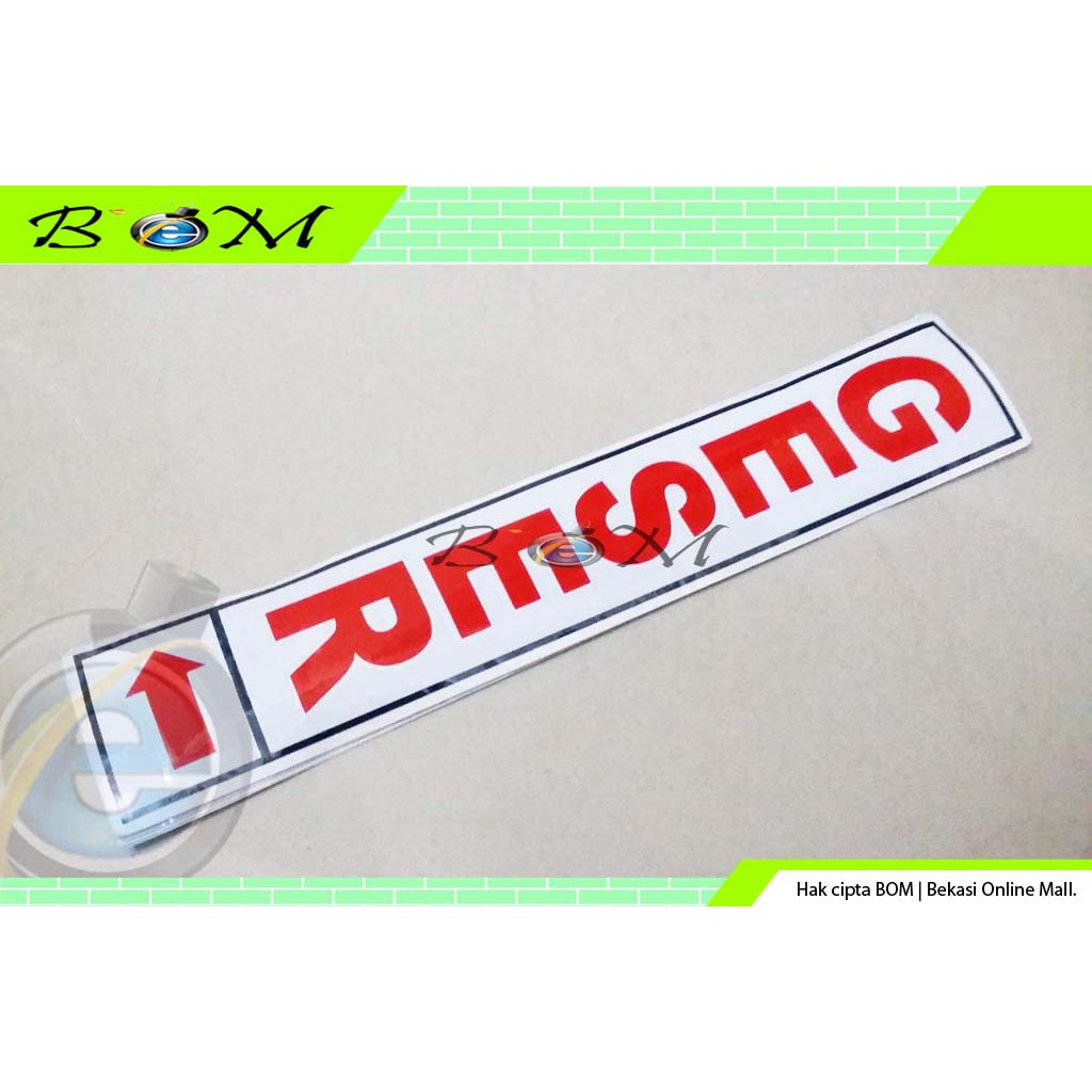 Stiker Sticker Cutting pintu door tulisan geser