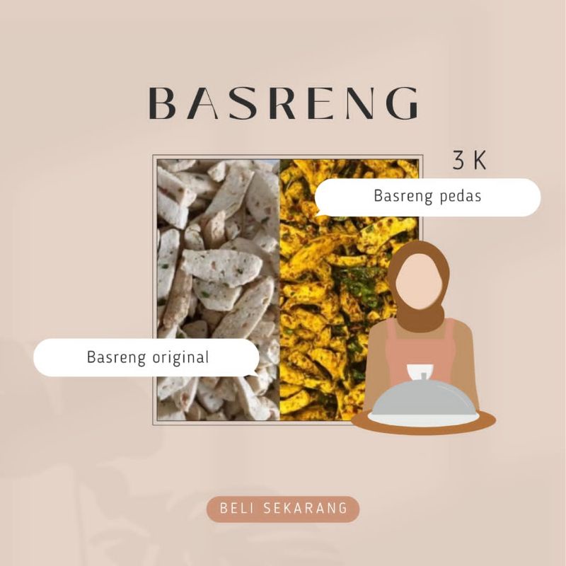 

Basreng pedas daun jeruk