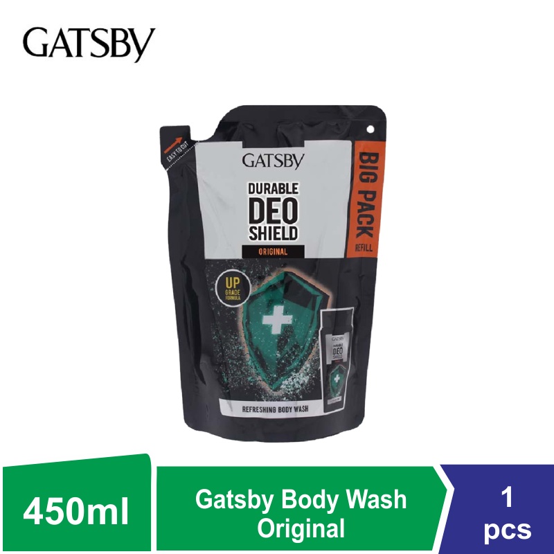 Gatsby Refreshing Body Wash 450ml - Sabun Mandi Cair