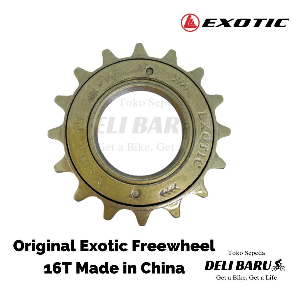 Exotic Freewheel gir belakang 16T sepeda anak