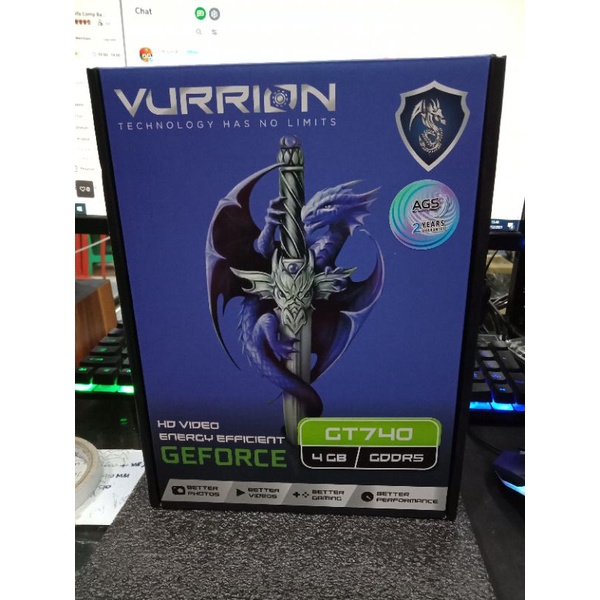 VGA CARD GT 740 4 Gb Ddr 5 128 Bit