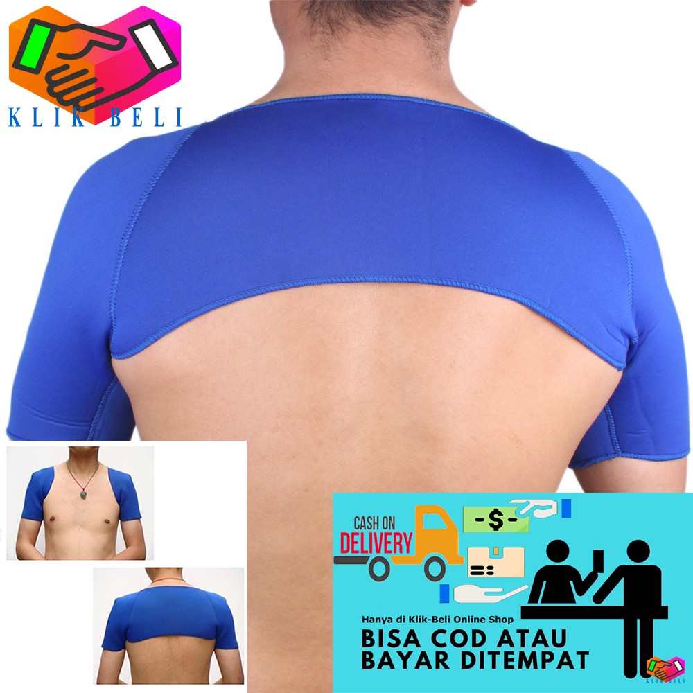 Deker Bahu Pads 0816 Pelindung Cedera Otot Shoulder Support Protect Backbrace Dislokasi Artritis