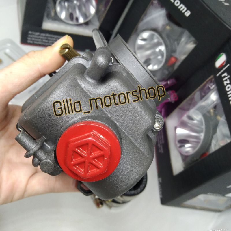 KARBURATOR KARBU CARBU ORI RIZOMA MODEL SCARLET RACING BLACK SERIES PWK 24 28 30 32 34 CARBURETOR KARBURATOR SCARLET RACING RIZOMA