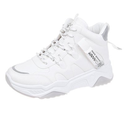 [ ORIGINAL IMPORT ] Sneakers Wanita Import Sepatu Wanita Import Premium Quality  Q52-PUTIH GREY