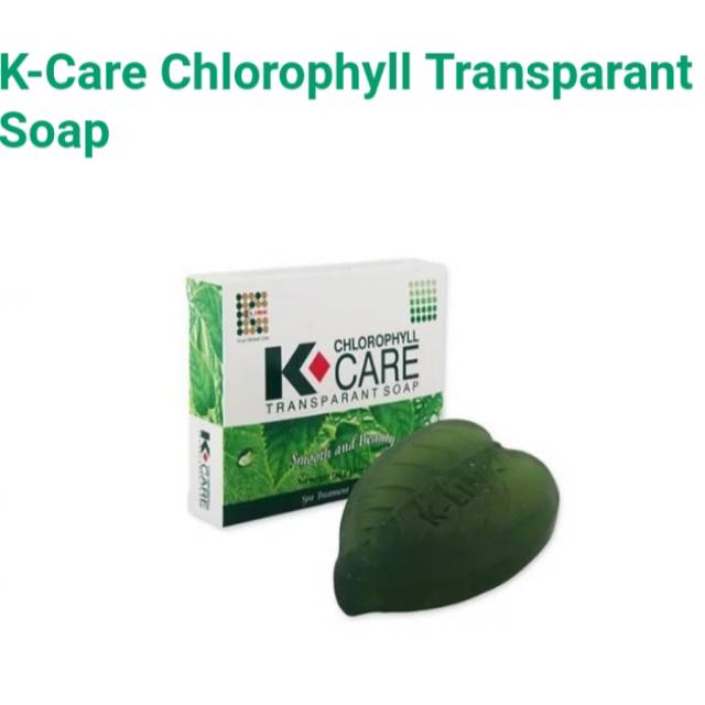K-CARE CHLOROPHYLL TRANSPARANT SOAP
